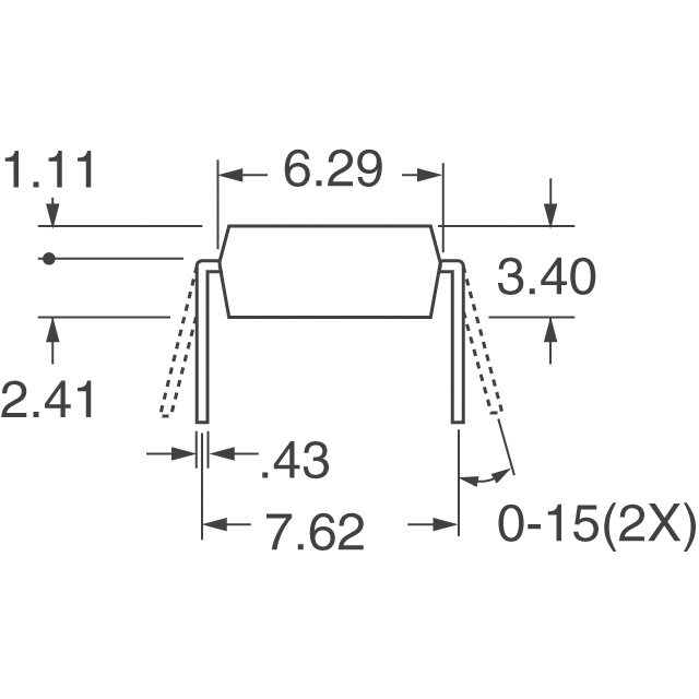 IRFD210PBF Vishay Siliconix  Transistors - FETs MOSFETs - Single